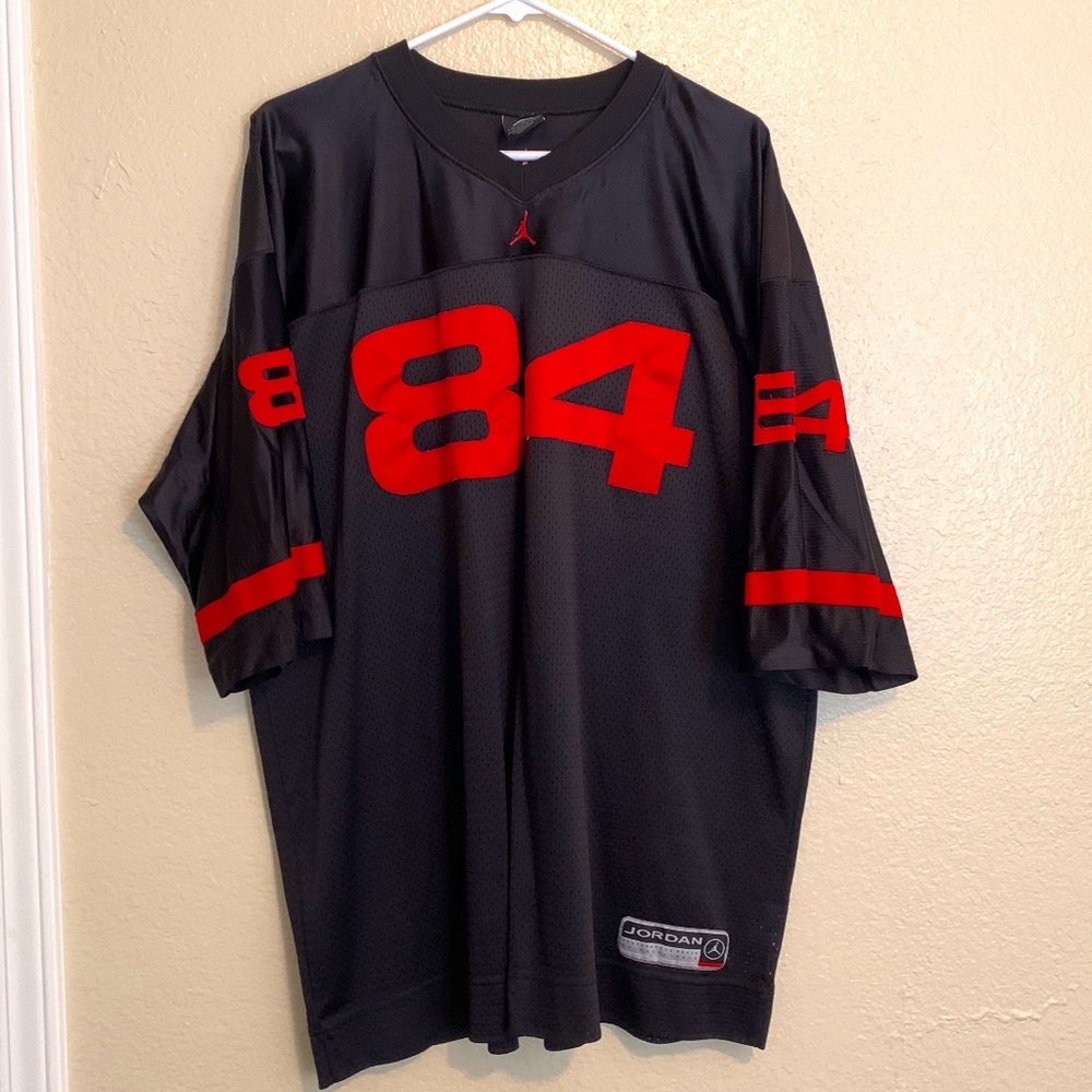 Jordan Jersey - Black & Red - Men's XL